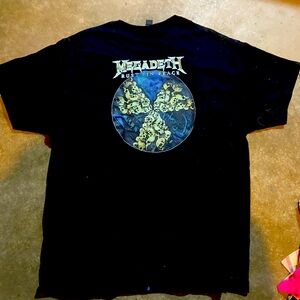 Megadeth Black Graphic T-Shirt
